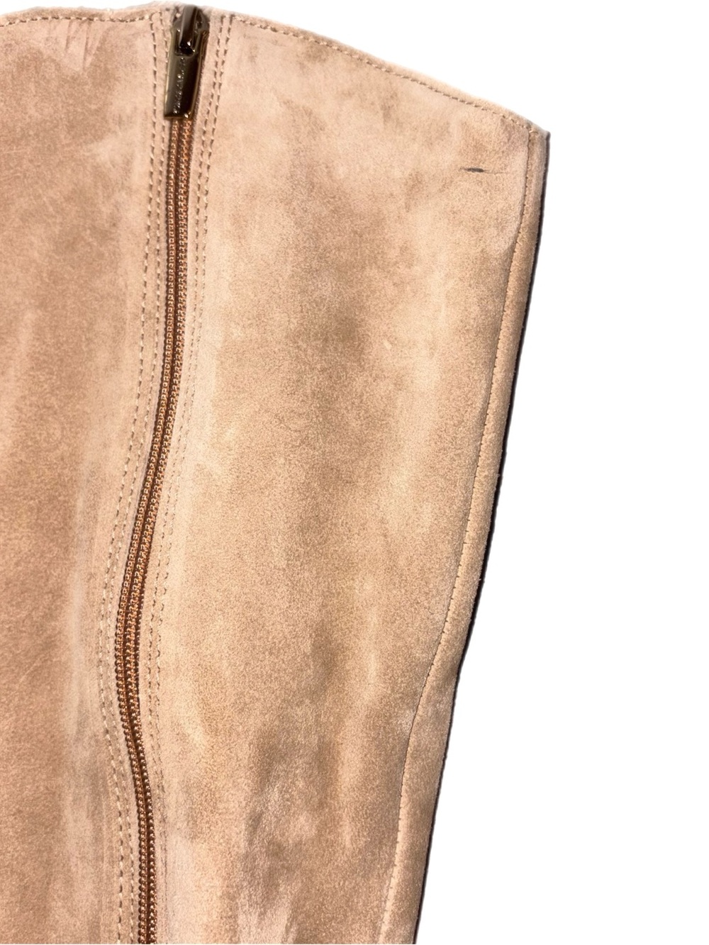 VINCE CAMUTO OYENNDA BOOT SIZE 7 WIDE CALF TORTILLA - Picture 4 of 9